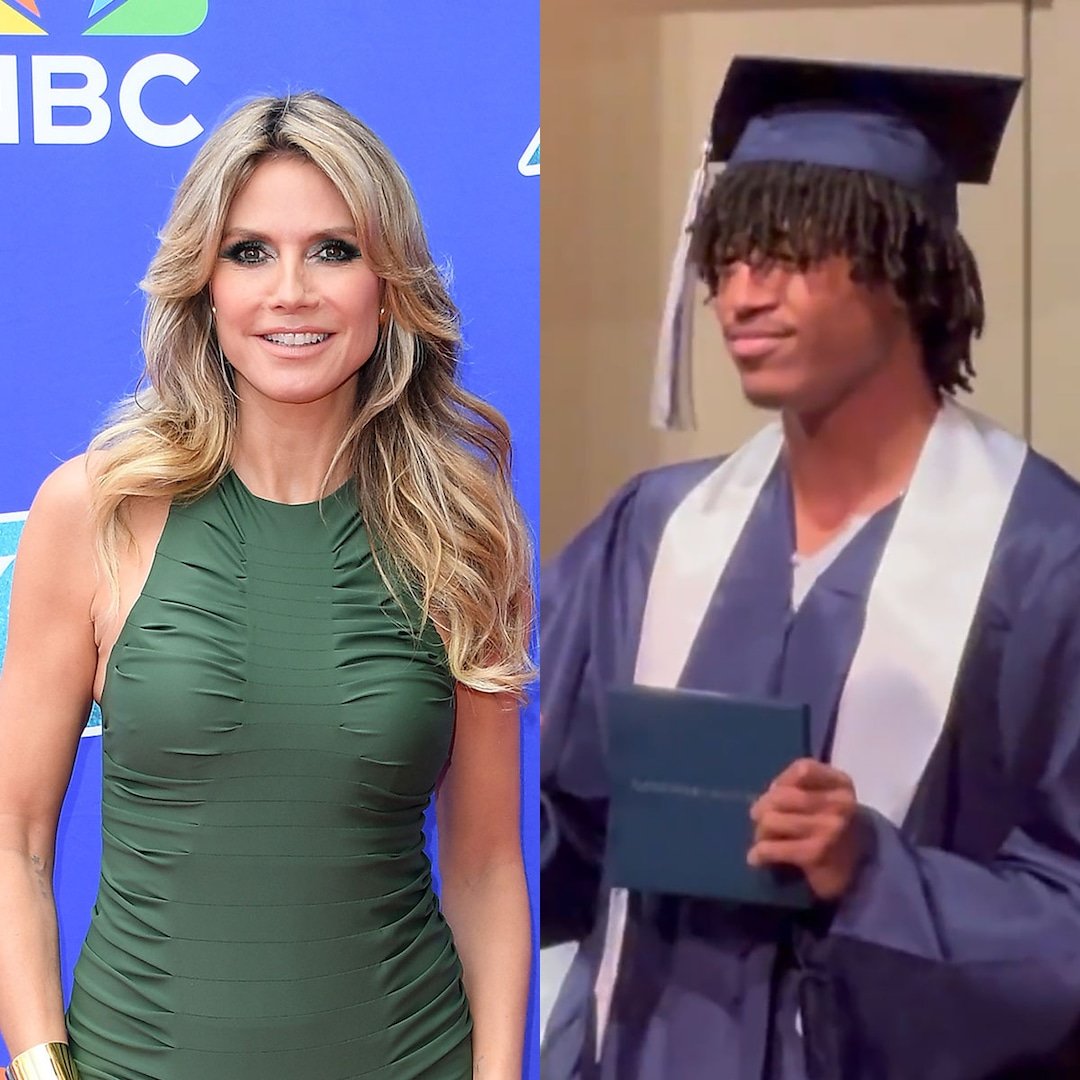 Heidi Klum Celebrates With Her and Seals Son Henry at His Graduation