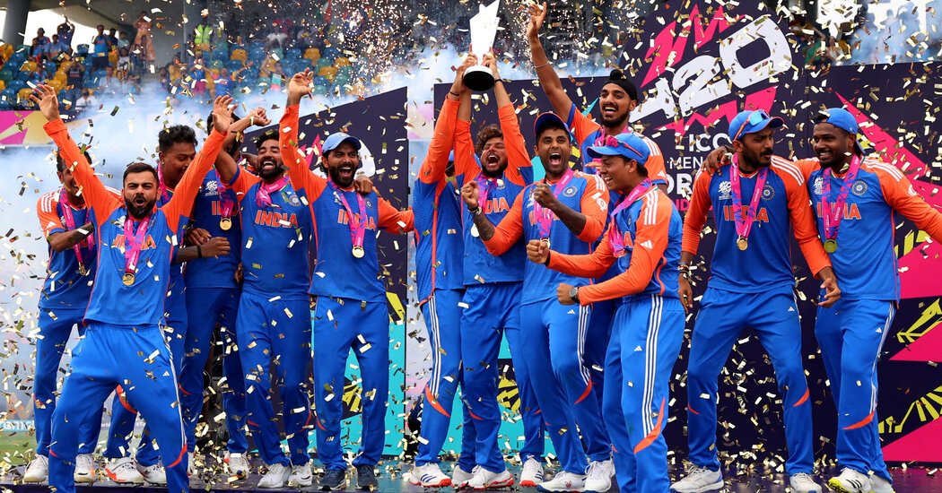 India Wins T20 Cricket World Cup Stamping Its Domination of the Sport