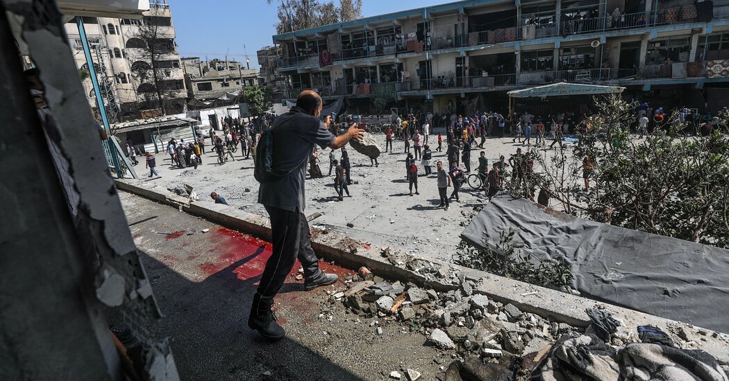 Israeli Airstrike on Gaza School Kills at Least 40: Live Updates