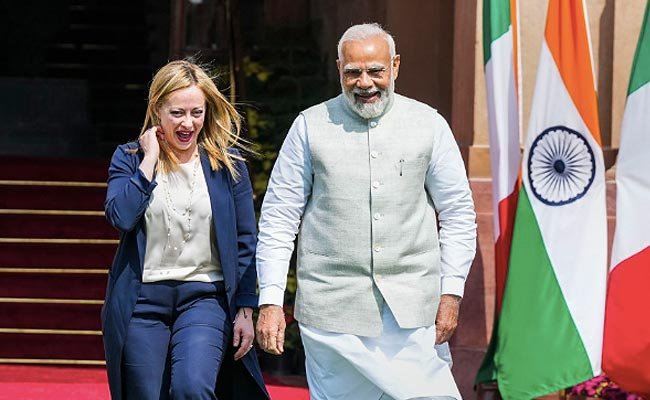 Italian PM Giorgia Meloni Congratulates PM Modi On Election Victory