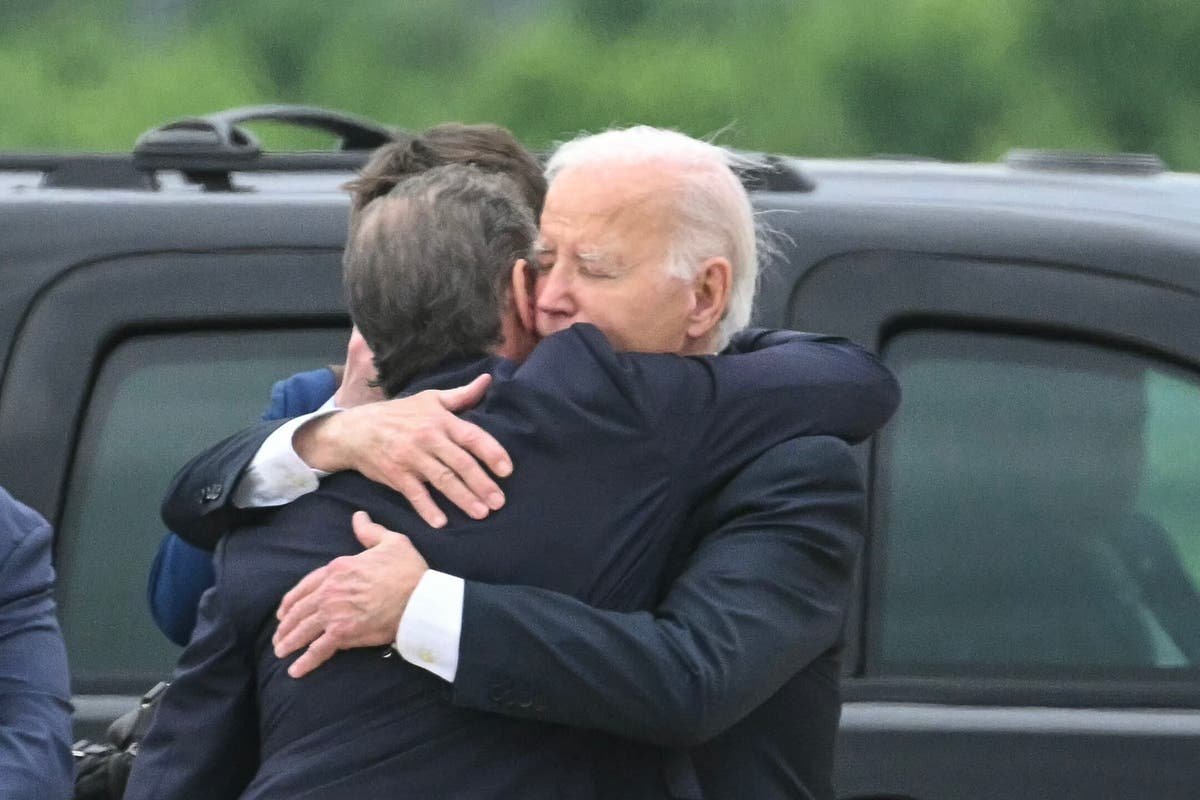 Joe Biden changes his schedule to be with his son Hunter after guilty verdict