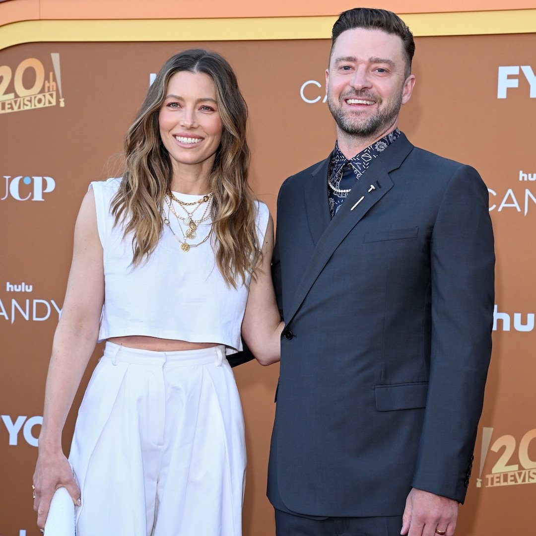 Justin Timberlake Jessica Biel Share Photos of Sons on Fathers Day