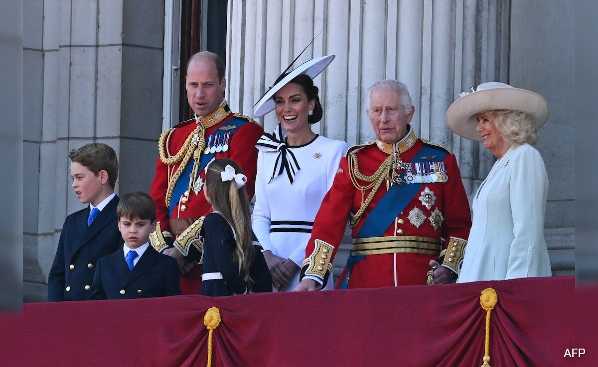 Kate Middleton, Military Parade And A Celebration At Buckingham