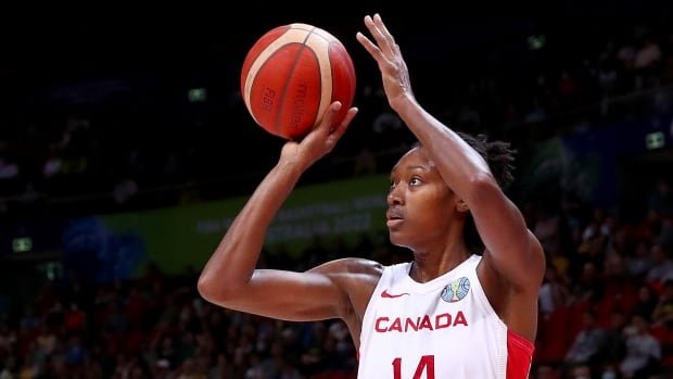 Kayla Alexander says the Canadian women’s basketball team is ready for an Olympic challenge