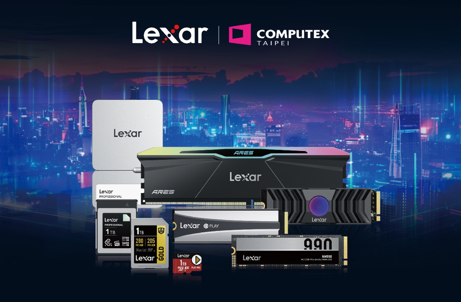 Lexar 2024 Computex Exhibition Showcases New Flagship Products