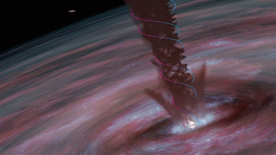 Magnetic vortices may help feed supermassive black holes. Here’s how