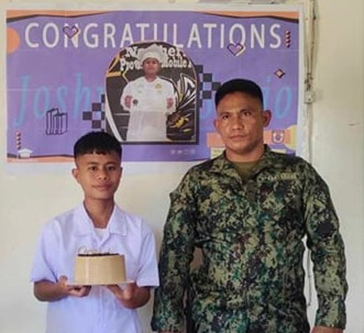 PNP ‘Bulig Eskwela Program’ recipient finishes elementary in Northern Samar