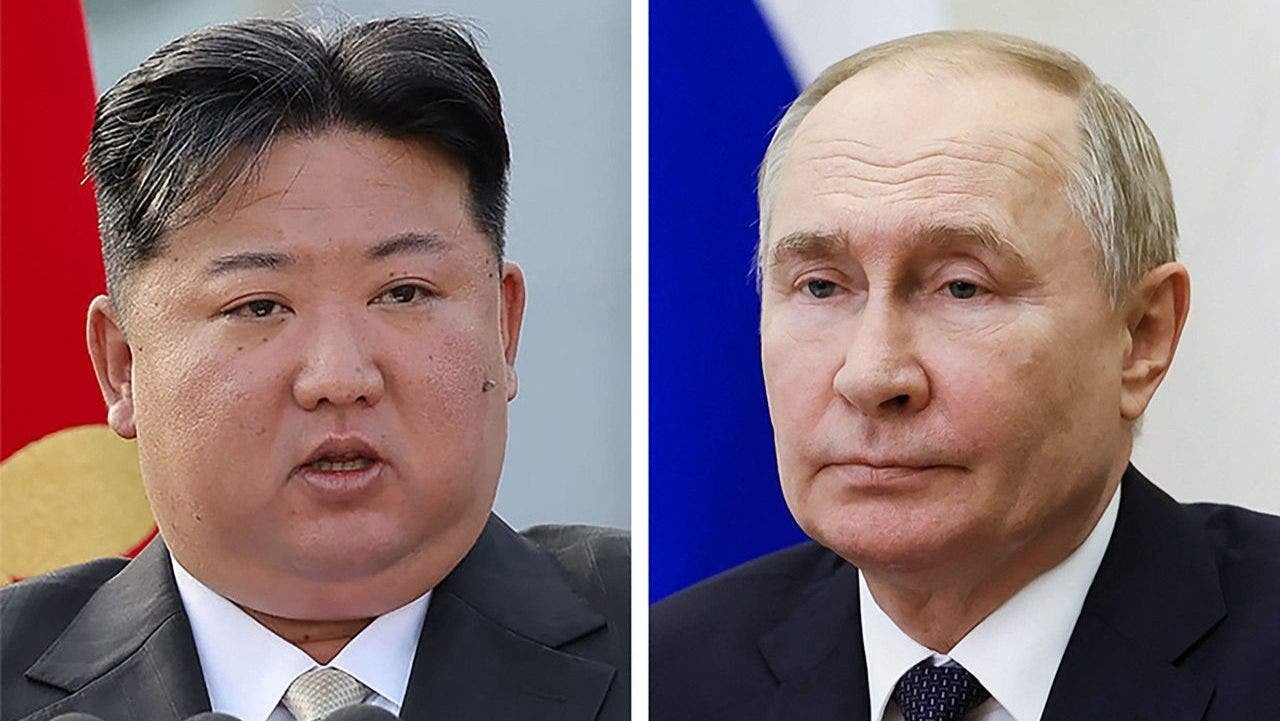 Putin touches down in Pyongyang, says ‘heroic people’ of North Korea will ‘confront’ West with Russia