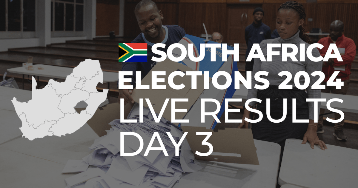 South Africa elections live results 2024: By the numbers on day 3 | Elections News