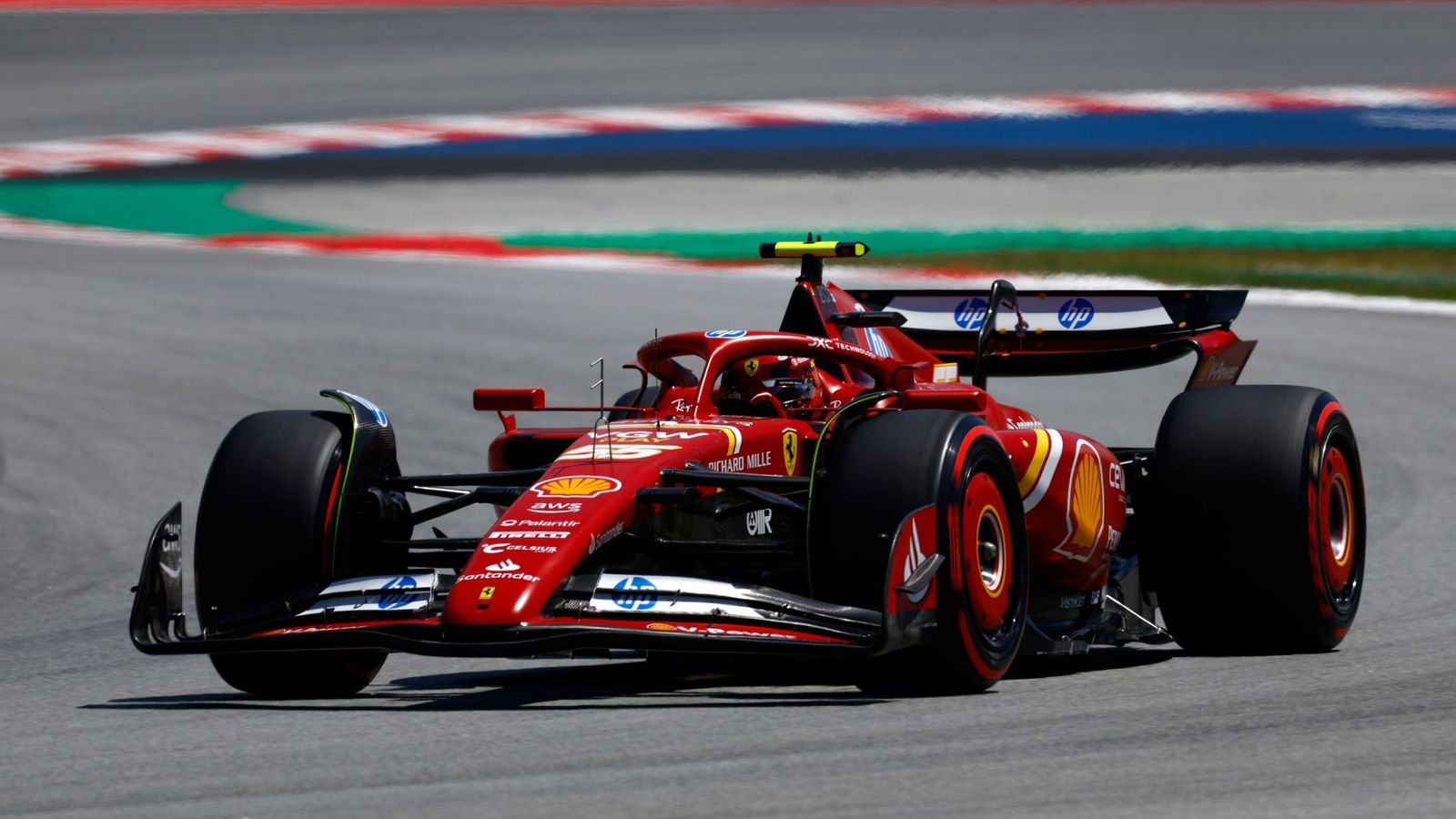 Spanish GP: Carlos Sainz edges out Lando Norris and Charles Leclerc ahead of qualifying | F1 News