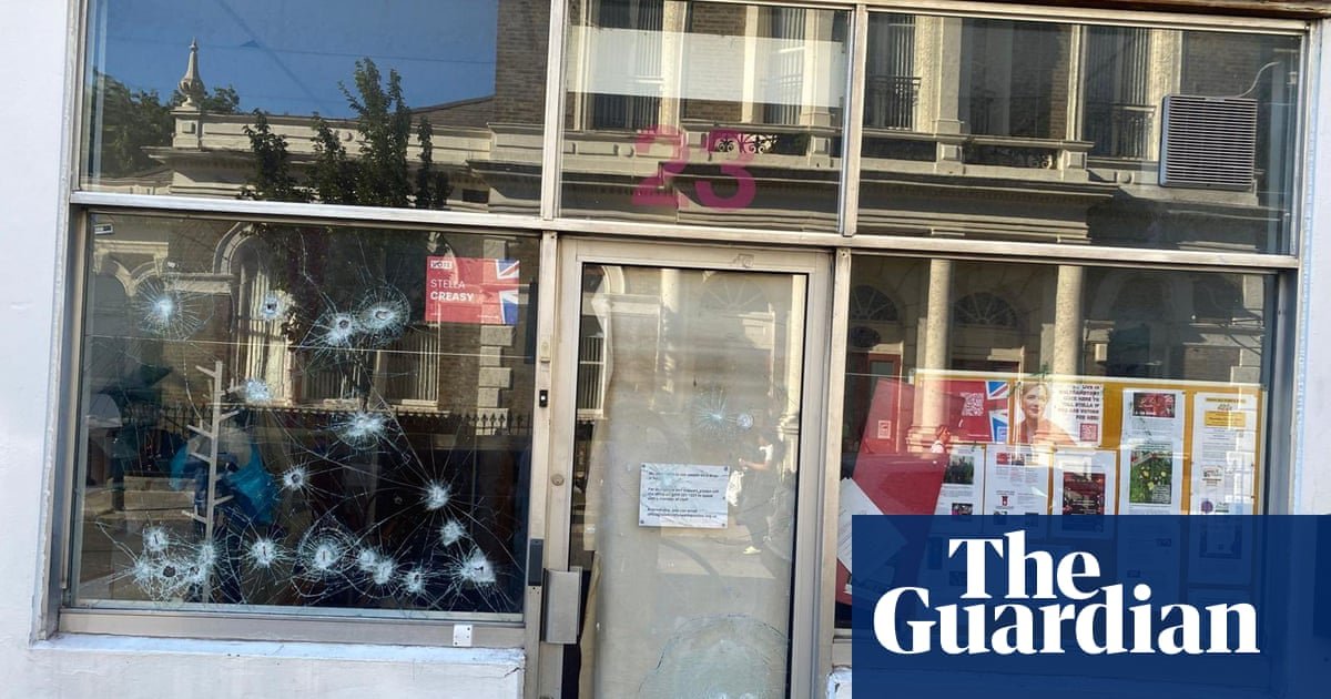 Stella Creasy ‘not intimidated’ after attack on her London office | Stella Creasy