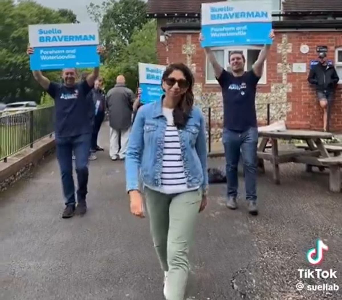 Suella Braverman election video: Tory MP’s new ‘cringey’ TikTok is actually real