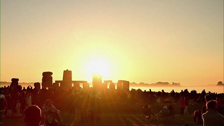 Sun rises at Stonehenge as 2024 summer solstice approaches its close
