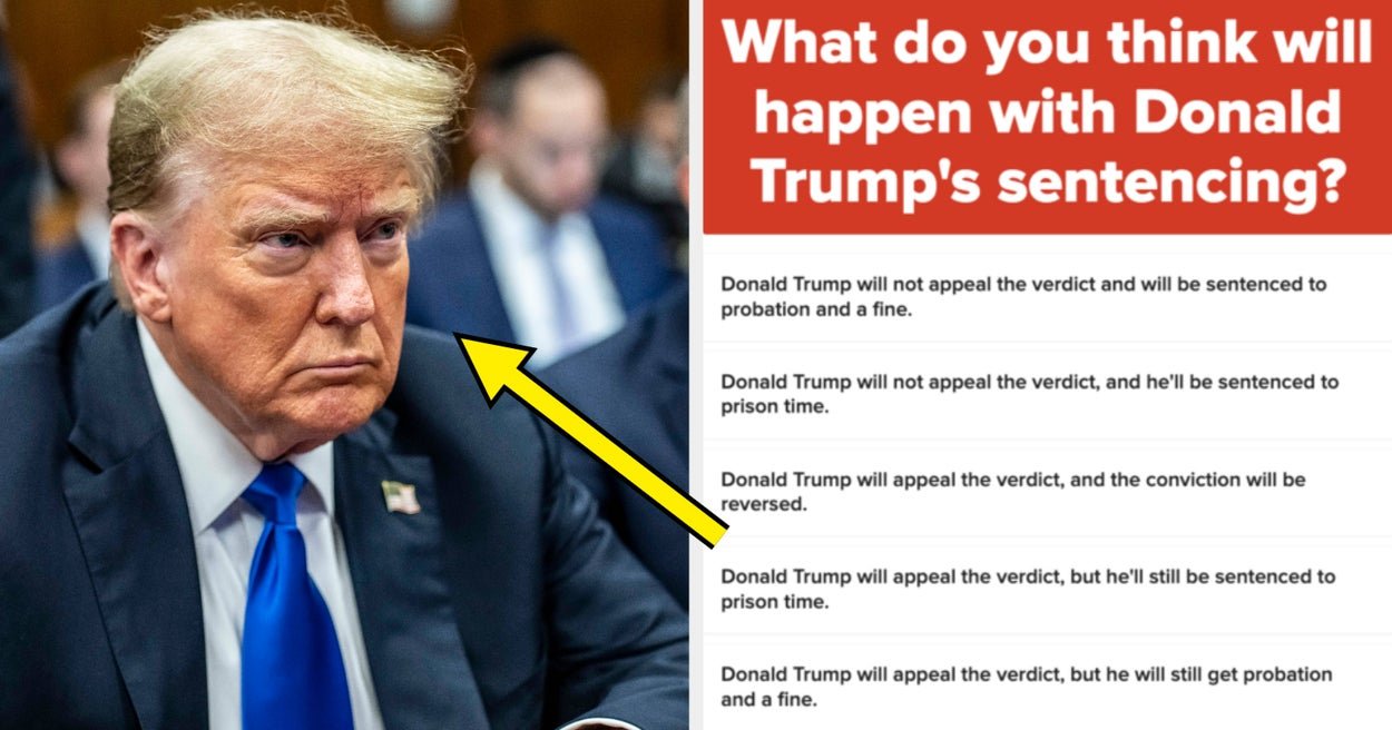 Take This Poll To Predict Donald Trump’s Sentencing Outcome