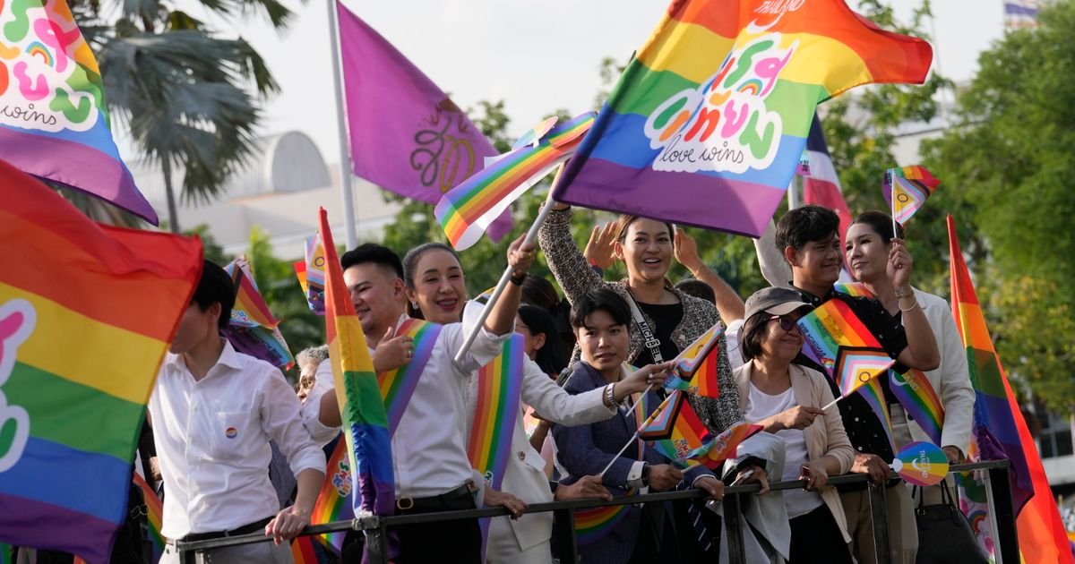 Thailands Senate overwhelmingly approves a landmark bill to legalize same sex marriages