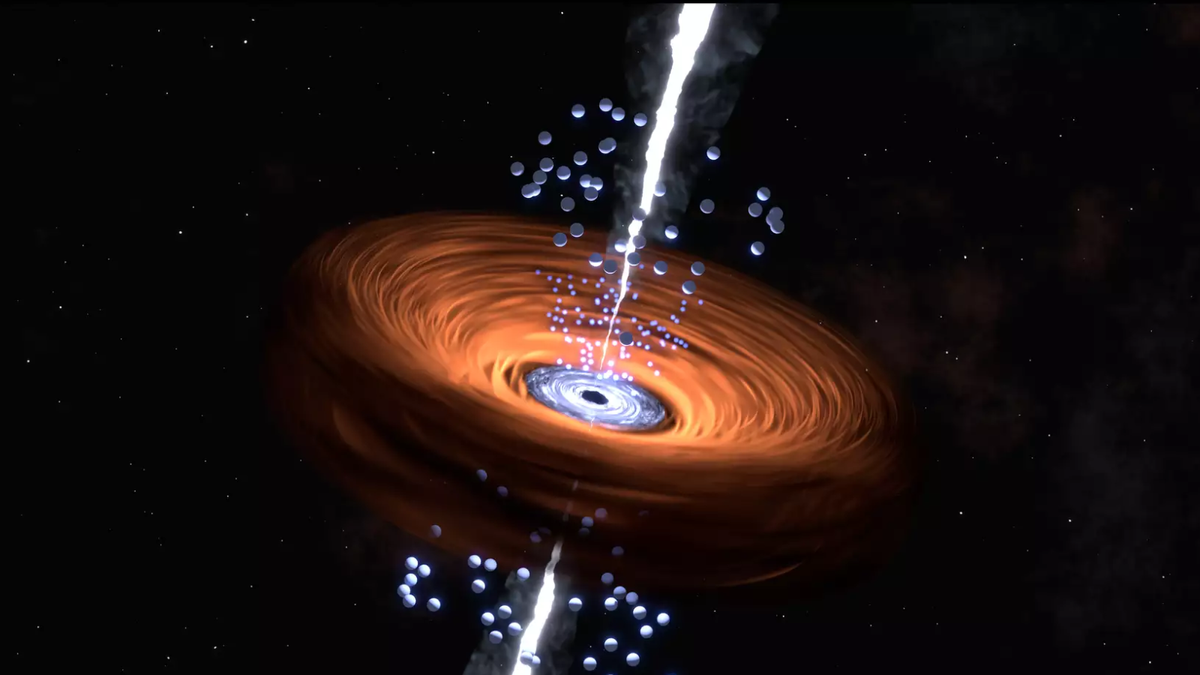 This impossibly massive black hole wasn’t very hungry during the dawn of time