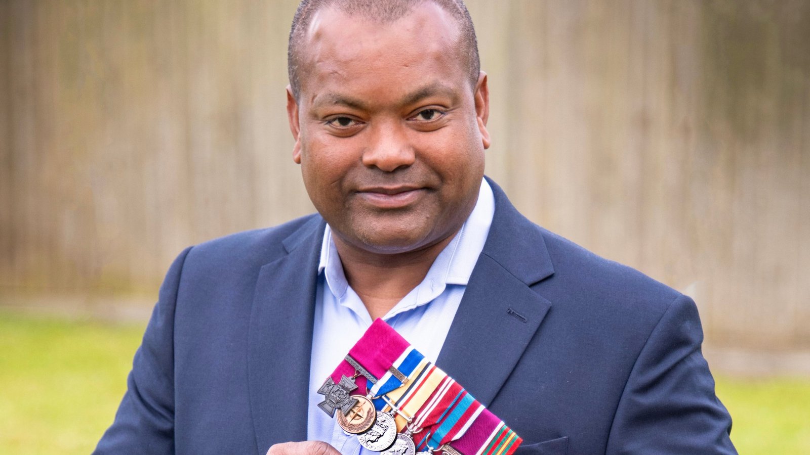 VC legend Johnson Beharry hailed as a hero again after saving four kids and three adults from a blazing inferno