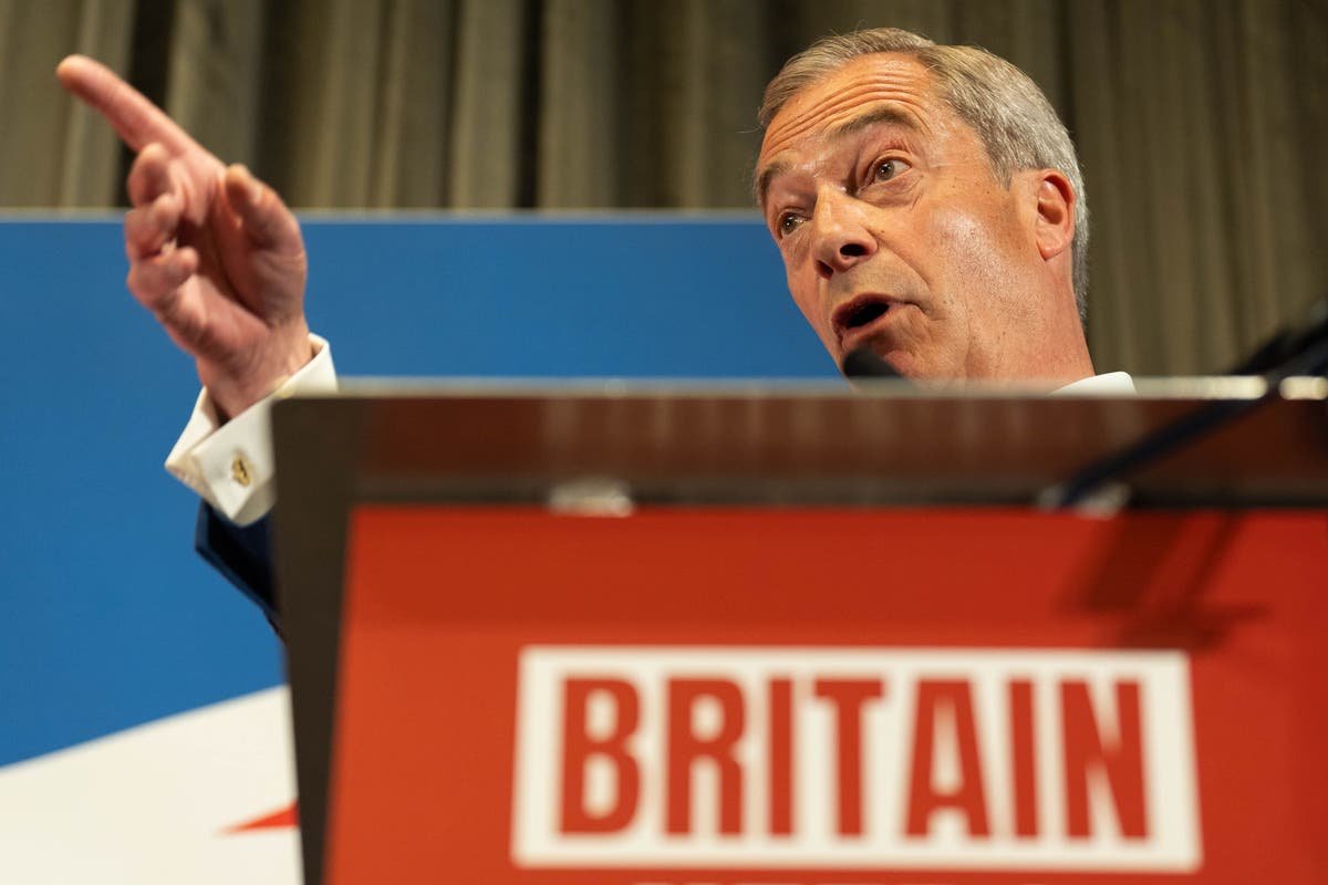 Watch live Nigel Farage expected to declare he is running for parliament