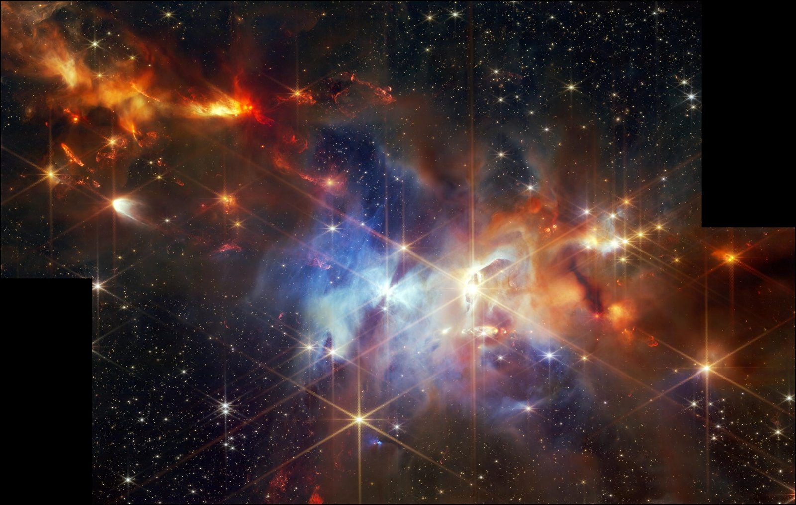 Webb Telescope Reveals Stunning Stellar Jets in Serpens Nebula