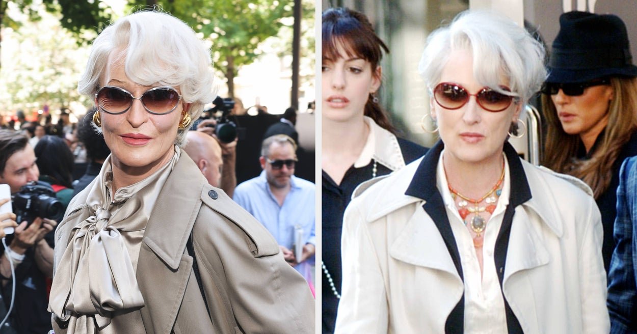 You've Got To See Makeup Artist Alexis Stone Perfectly Transform Into Miranda Priestly For Paris Fashion Week