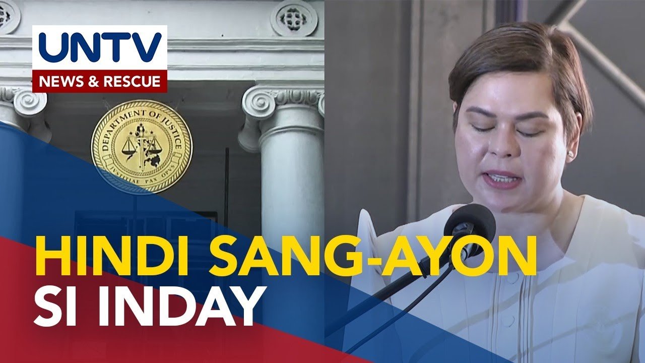VP Sara Duterte, hindi sang-ayon sa muling panghihimasok ng ICC