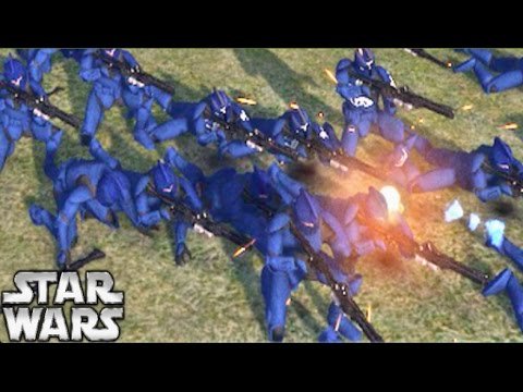 300 SENATE GUARD vs 300 CORUSCANT GUARD – Star Wars Galaxy At War