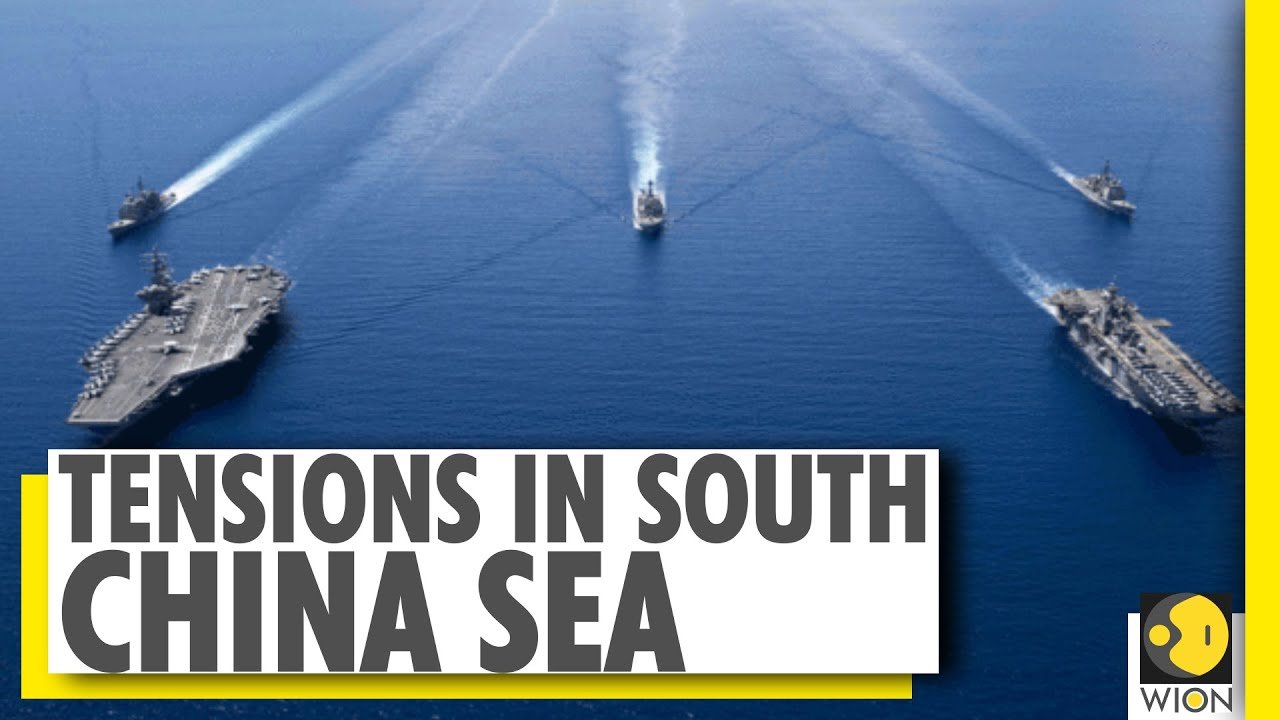 US navy sends two aircraft carriers to South China Sea | WION News