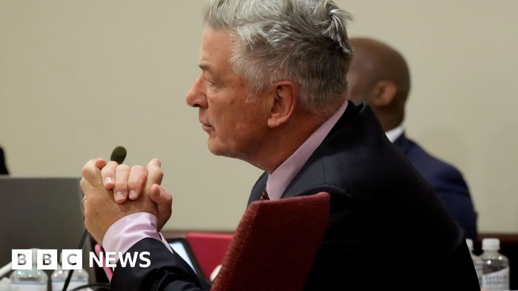 Alec Baldwin ‘played make-believe with a real gun’, Rust trial hears