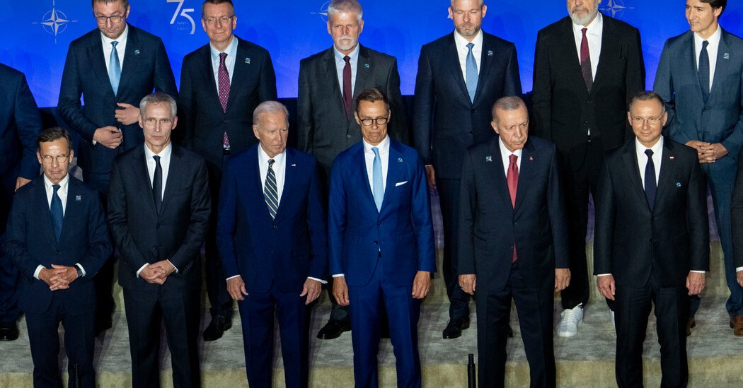 As NATO Summit Convenes Leaders Worry About Bidens Uncertain Future