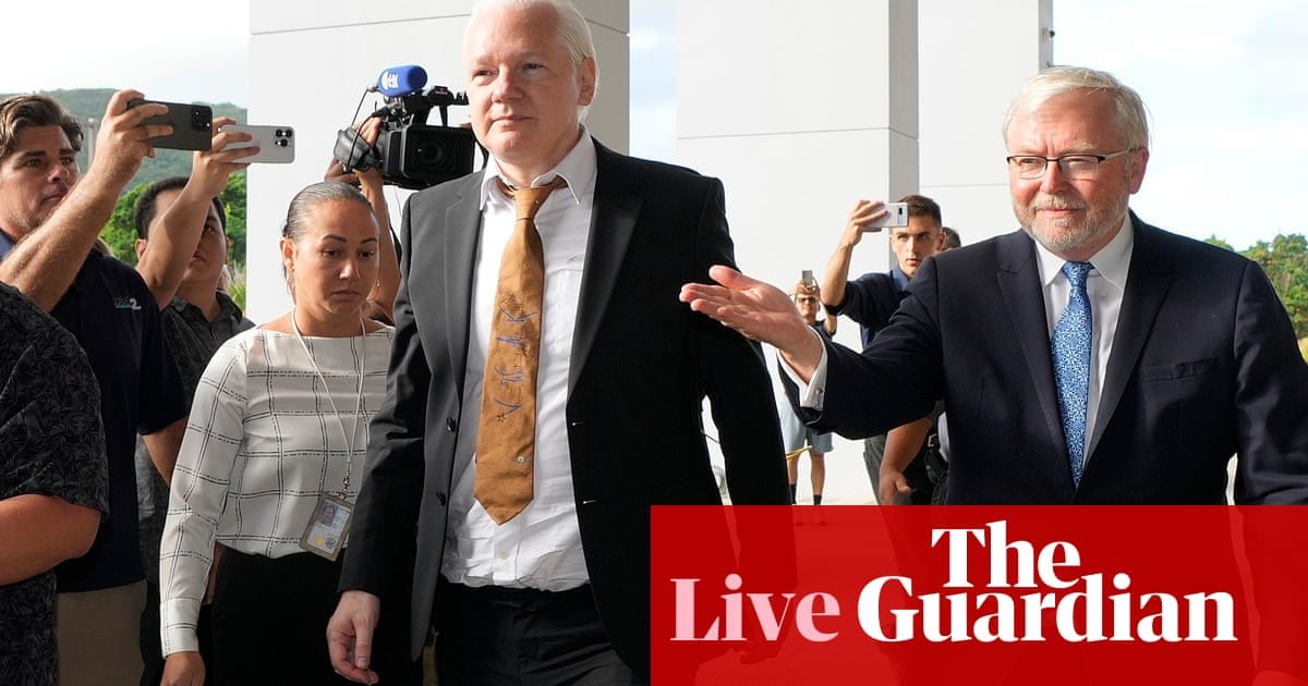Australia news live: cost to taxpayers of Assange’s freedom flight revealed; urgent health warning for offshore detainees | Australia news