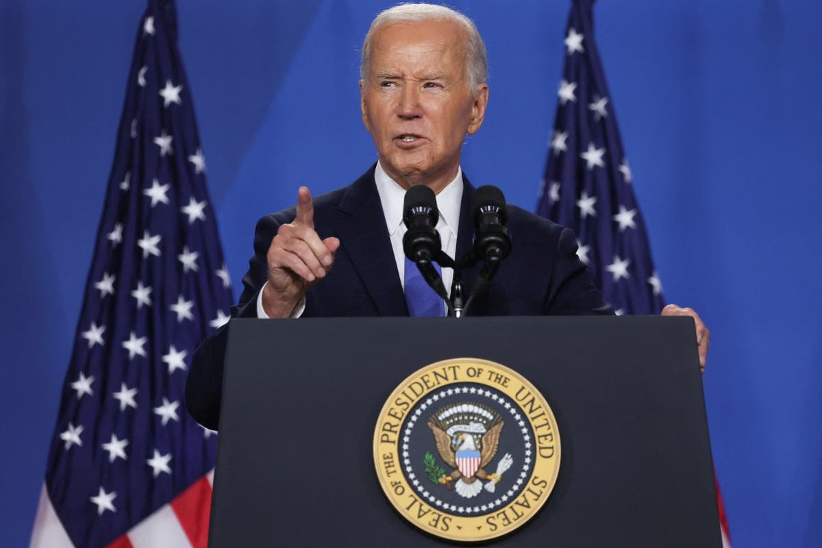 Biden mistakenly calls Kamala Harris ‘Vice President Trump’ minutes into high-stakes press conference
