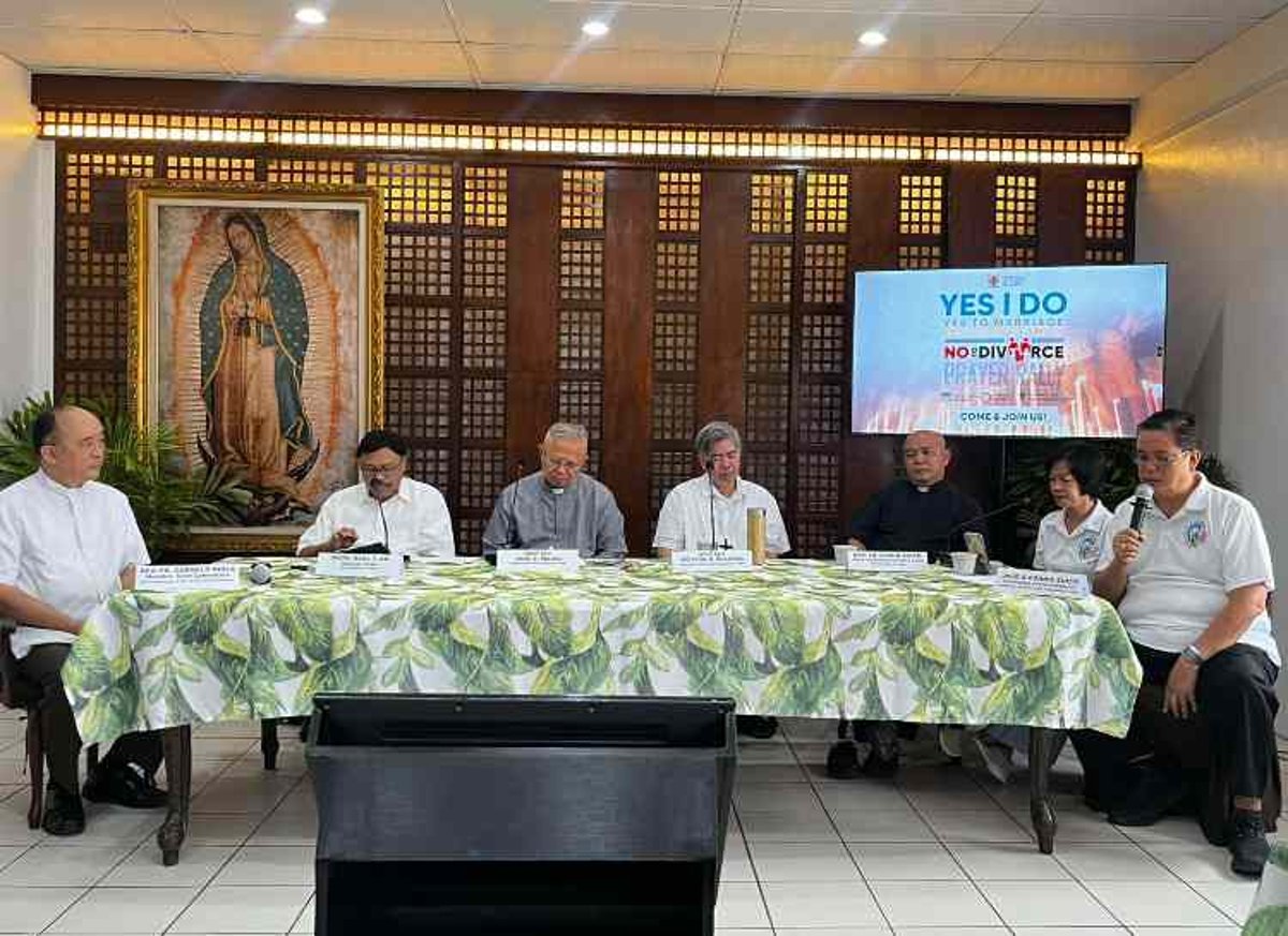 Cebu clergy rejects Absolute Divorce Bill cites harm to families children