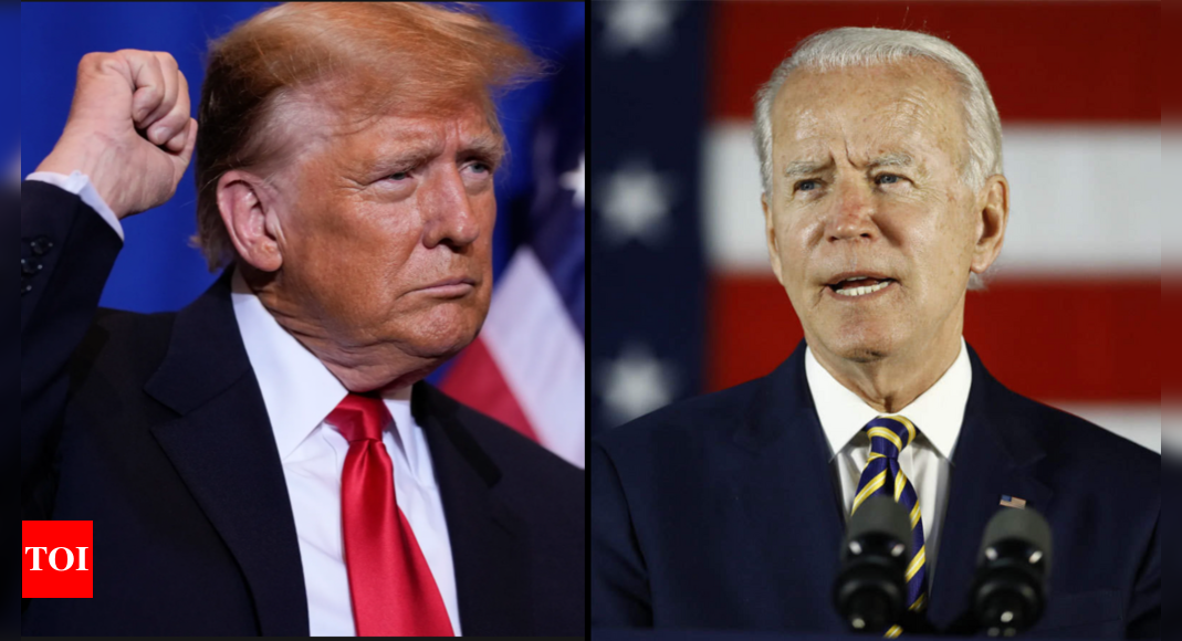Donald Trump keeps low profile while Joe Biden faces furor over candidacy