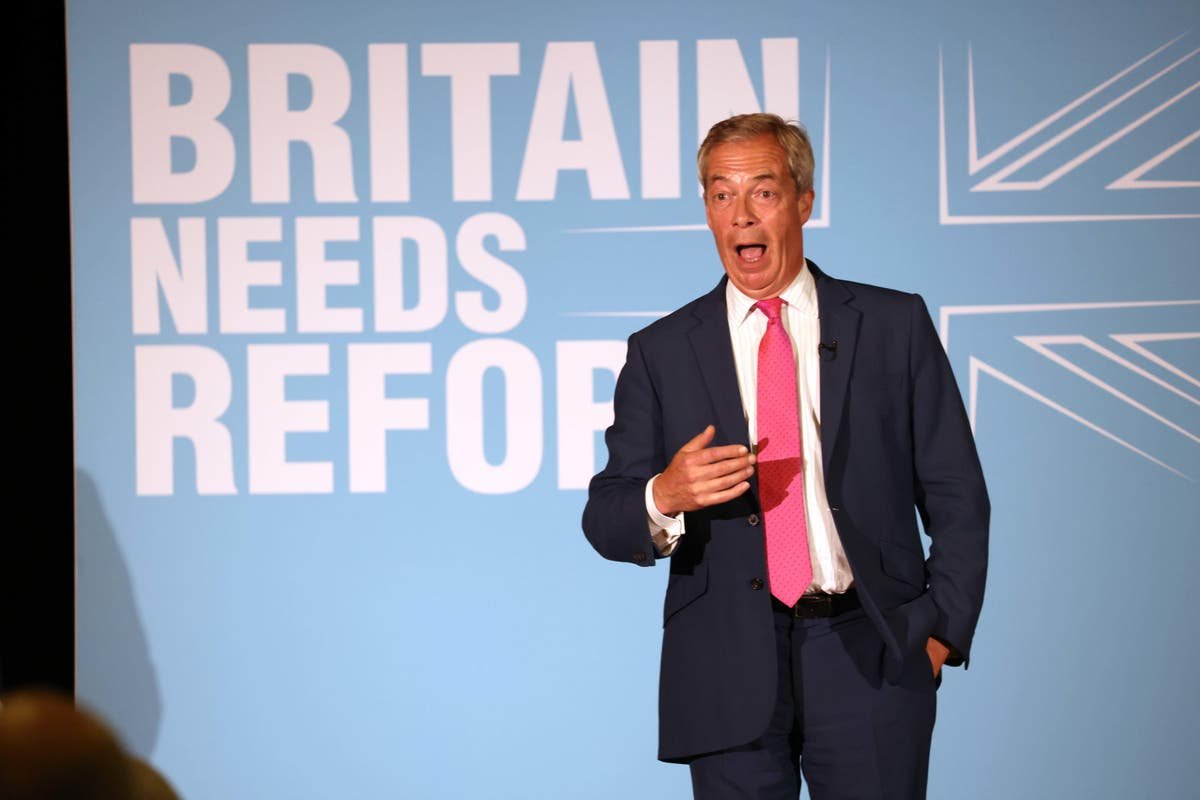 Election latest: Farage lashes out at BBC with new policy in speech and denies Reform has Russia links