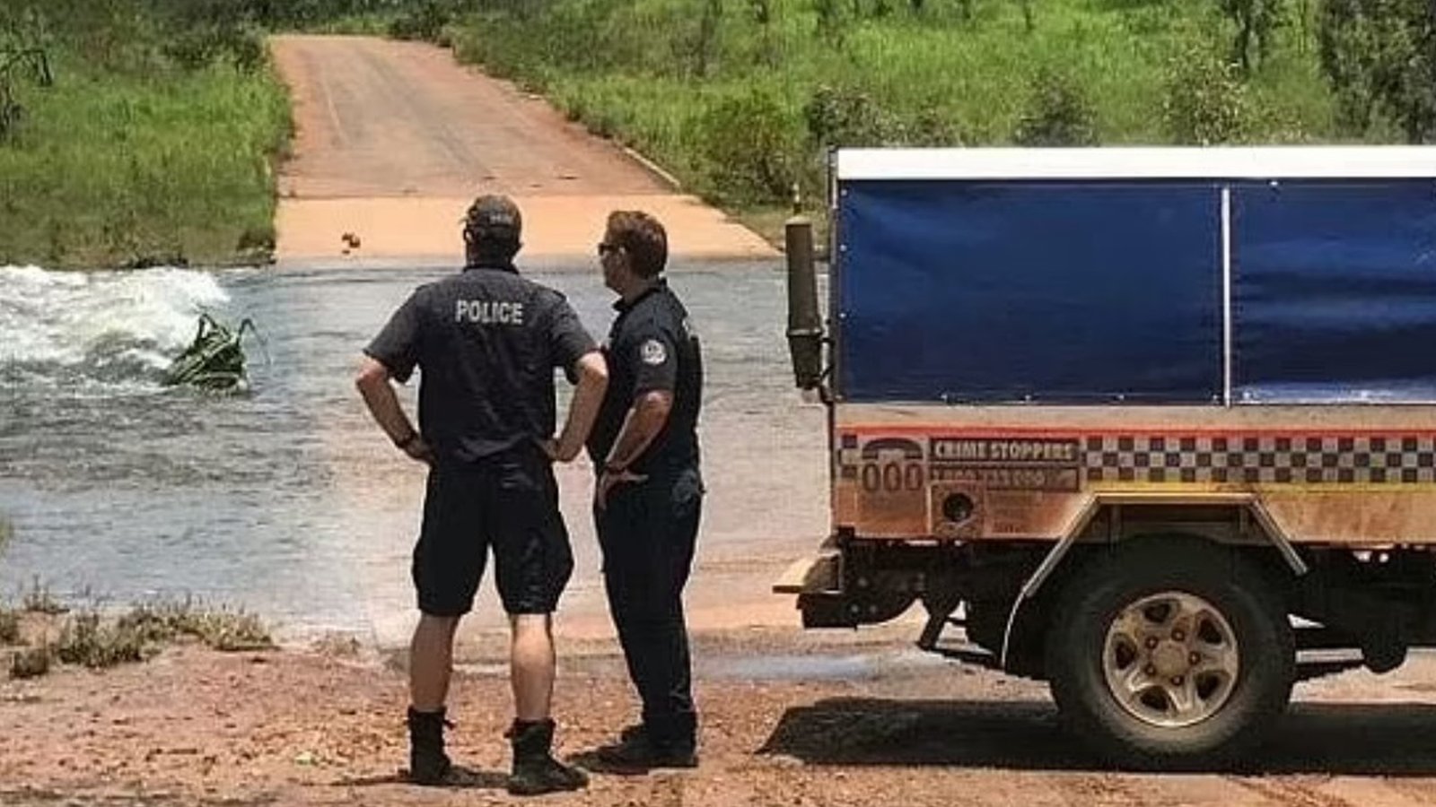 Girl, 12, snatched in horror croc attack while swimming in creek as police launch hunt for beast