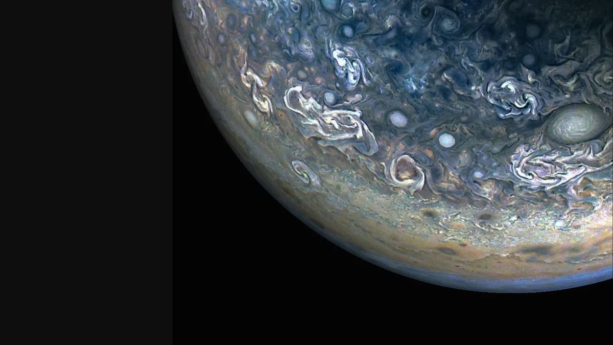 Jupiter’s surreal clouds swirl in gorgeous new photo by NASA’s Juno probe