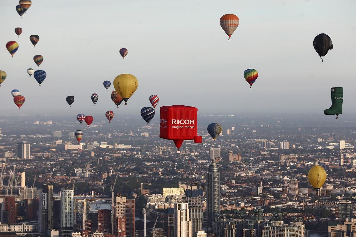 London’s hot air balloon festival cancelled for fifth year in row due to concerns over poor weather