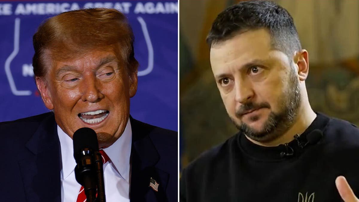 Russia Ukraine war latest: Trump claims he will ‘bring peace to the world’ after phone call with Zelensky