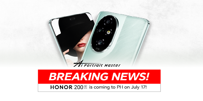 The AI Portrait Master HONOR 200 Series Arrives in PH on July 17!