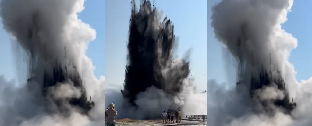 The Ground Just Exploded in Front of Tourists at Yellowstone. Here’s Why : ScienceAlert