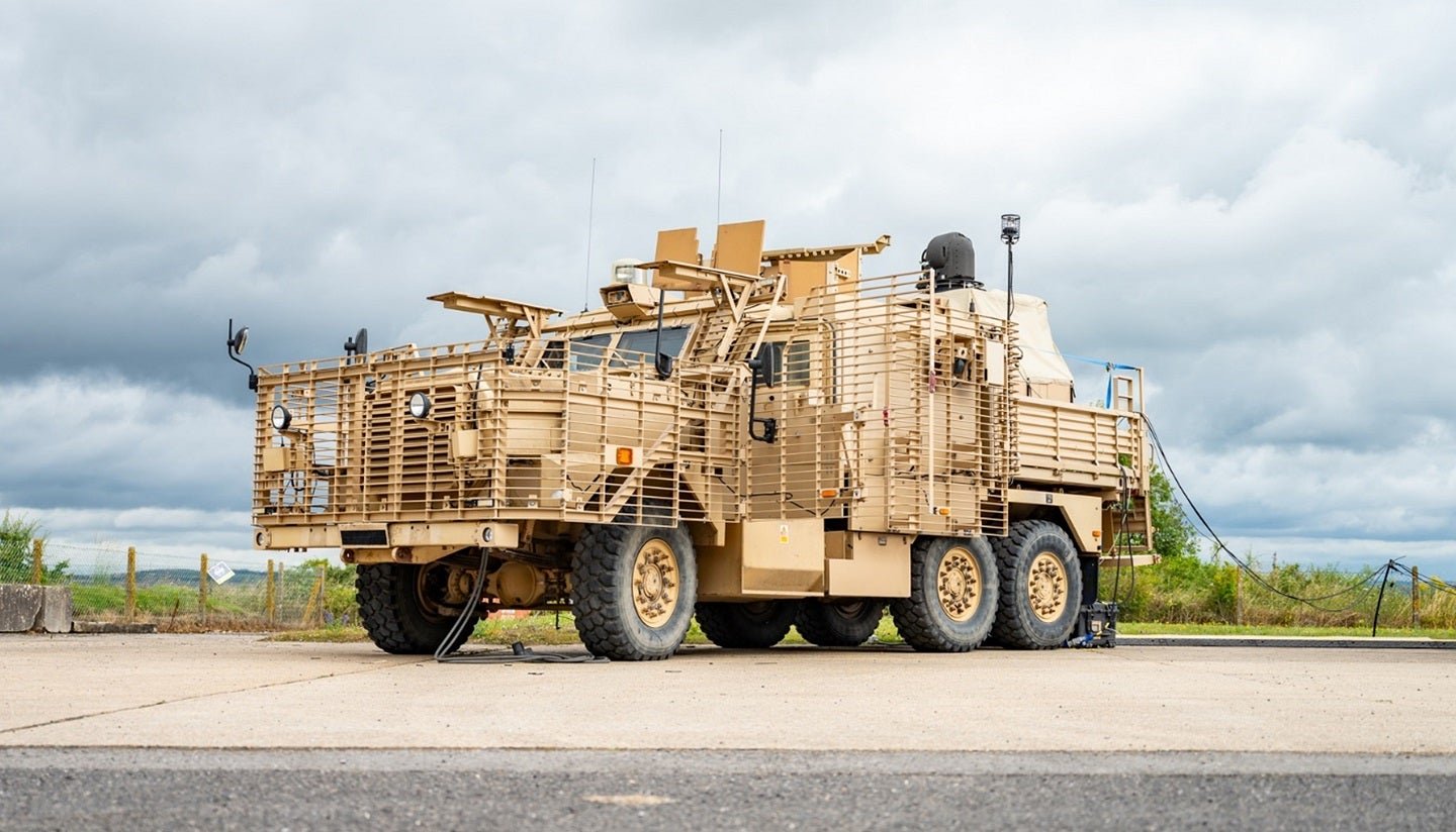 UK MoD trials directed energy laser from Wolfhound