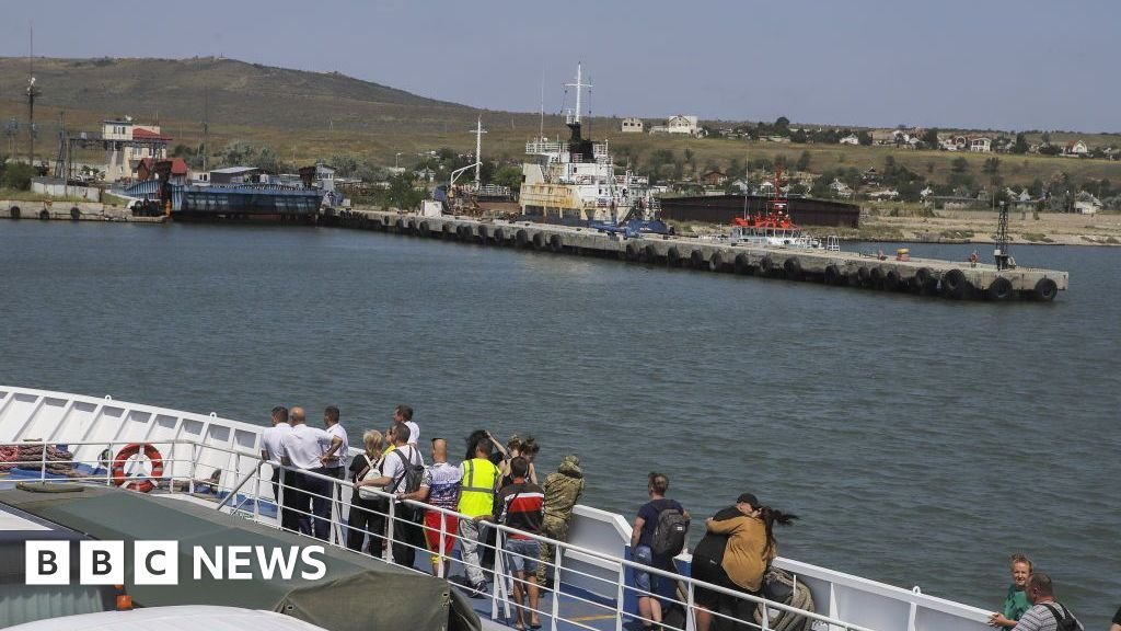 Ukrainian attack on ferry kills one in Russia’s Port Kavkaz