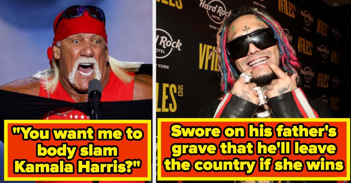 10 Celebrities Who Spoke Out Against Kamala Harris