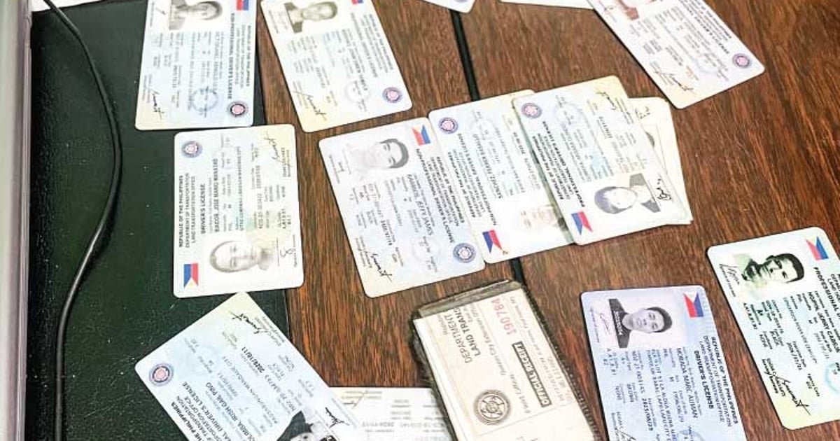 20 fake driver’s licenses seized in Mandaue