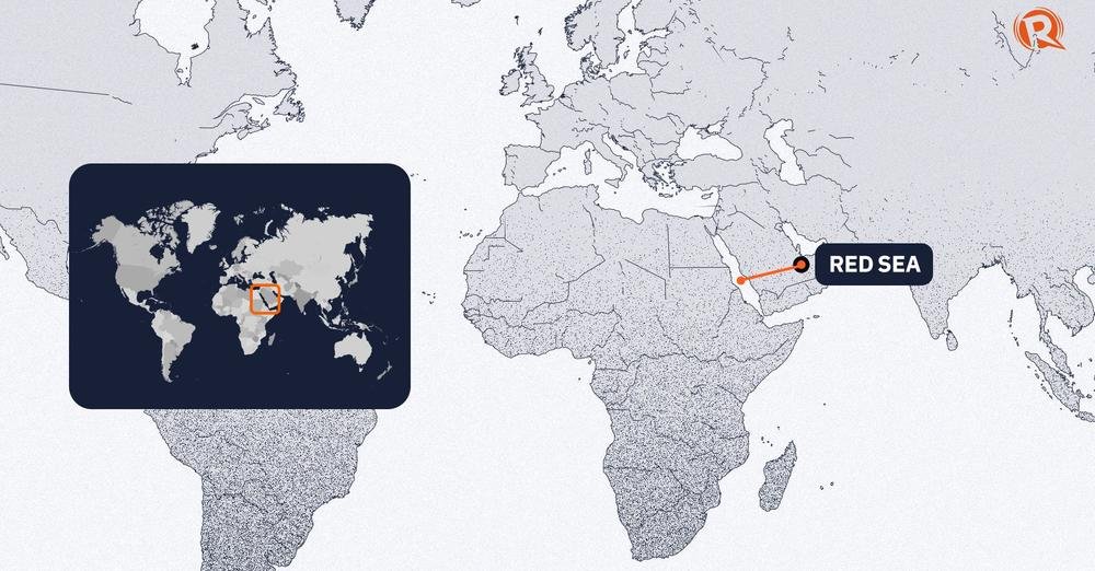 23 Filipino seafarers rescued from drifting tanker attacked in Red Sea