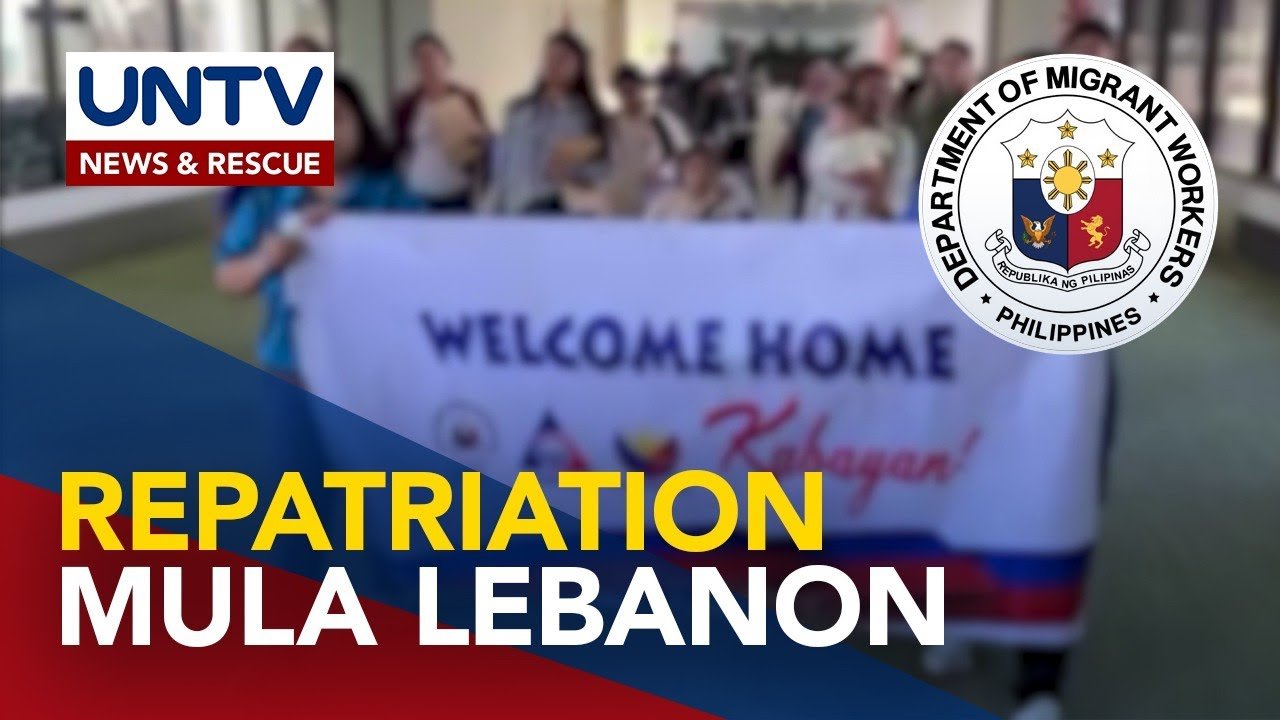 45 OFWs mula sa Lebanon, nakatakdang dumating ngayong weekend