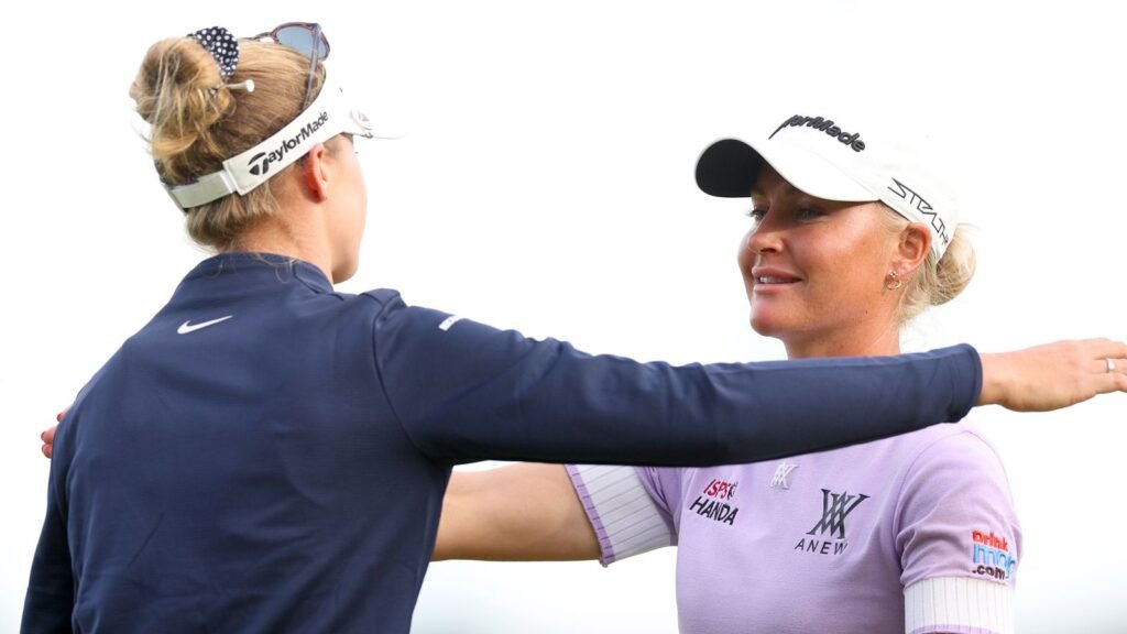 AIG Women's Open tee times: Charley Hull grouped with Nelly Korda and Lilia Vu at St Andrews | Golf News