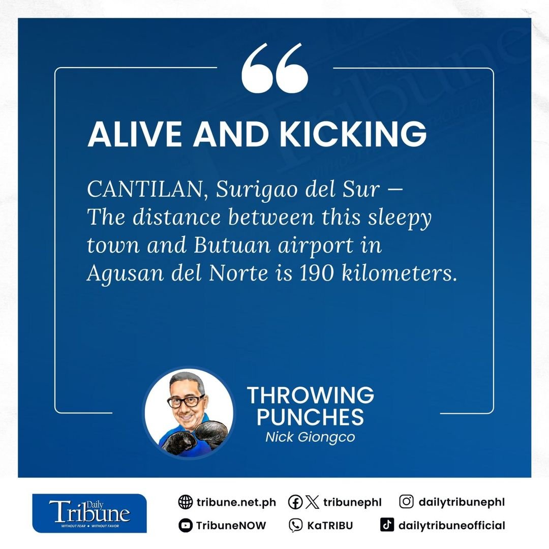 As of this writing, Pacquiao was in the Caraga region and knowing that the boxing royalty was indeed coming over for a brief visit, the town was in ce