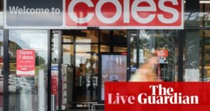 Australia news live: Coles posts $1.1bn profit; tax breaks on super and housing investments widen gap between rich and poor | Australian politics