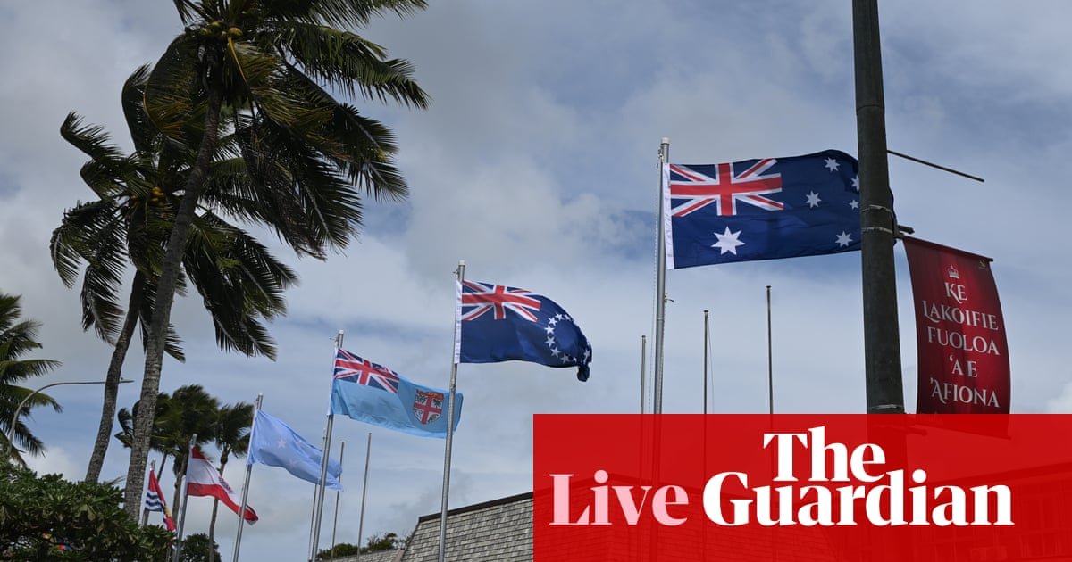 Australia news live: big earthquake near Tonga day before Albanese due to arrive for Pacific Islands Forum | Australia news